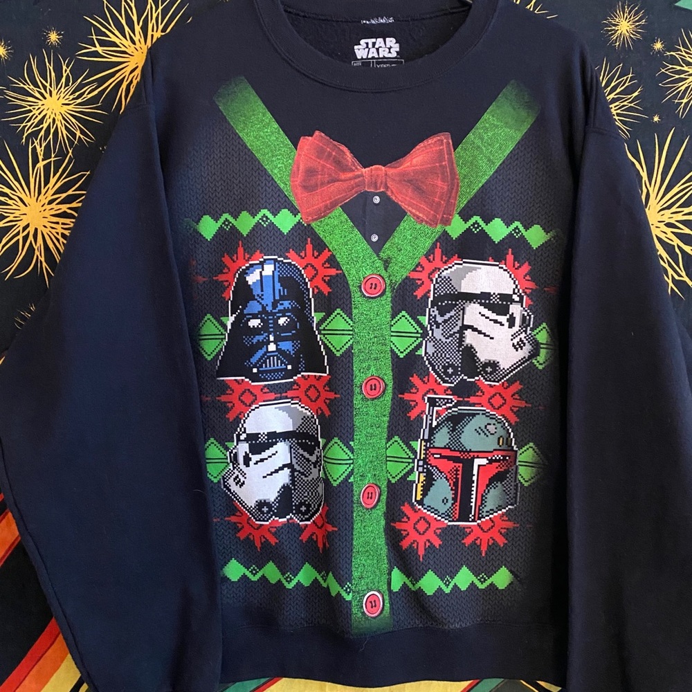 Official Star Wars ugly Christmas sweater sweater!